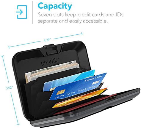 sharkk basics card id wallet rfid|sharkk wallet.